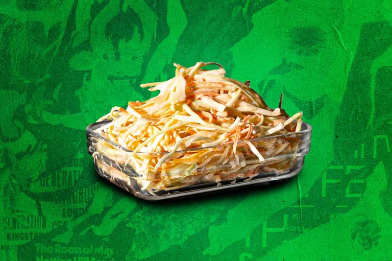 Coleslaw-fondvert Coleslaw-fondvert